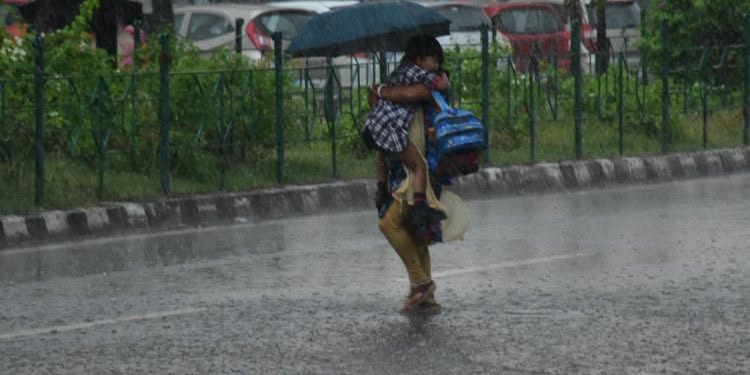 Deep Depression Triggers Heavy Rain In Andhra Pradesh and Odisha — photo via facebook.com