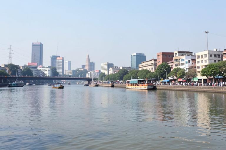 Sabarmati Riverfront in Ahmedabad