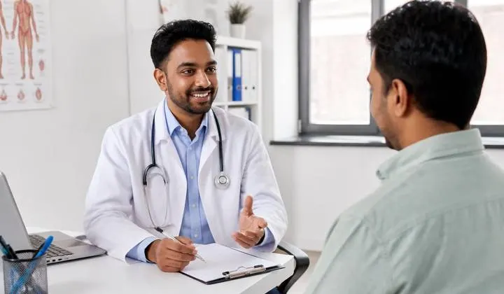 Book a doctor — in-clinic visits from ₹299