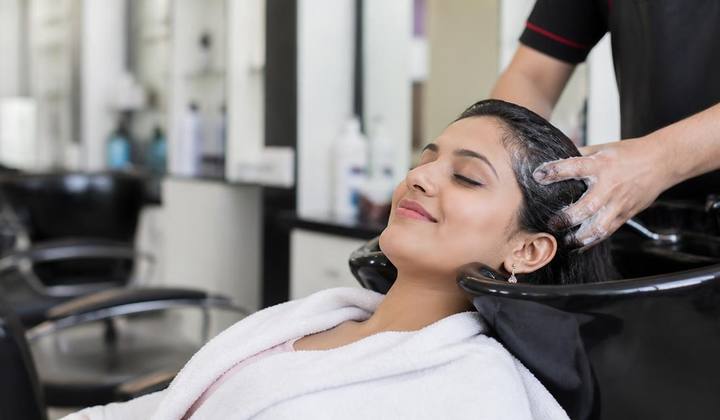 Salon at home — starting ₹499 · today